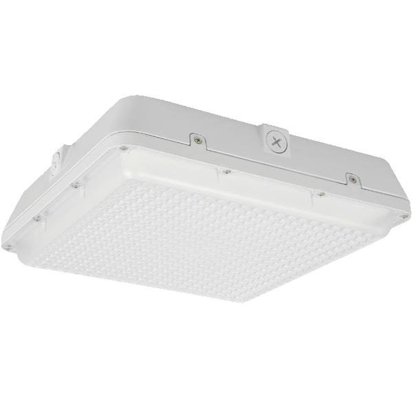 12x22 Square LED Canopy 35W 5000K Bronze V703693