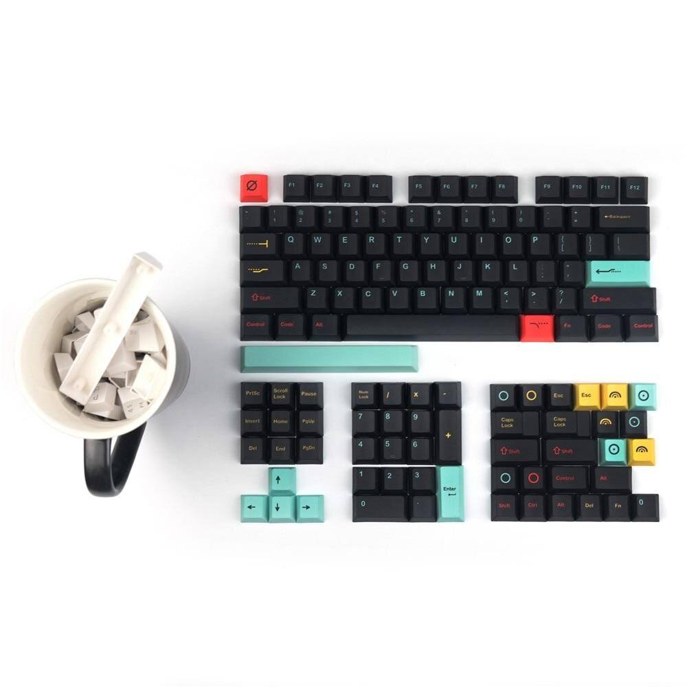 Metropolitan Keycap Sublimation for Mechanical Keyboard Cherry (Blue) N476