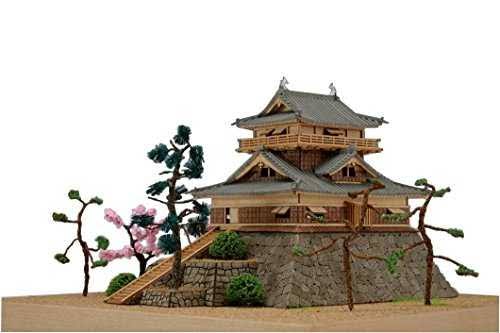1/150 Maruoka Castle Wooden Model Assembly Kit P592