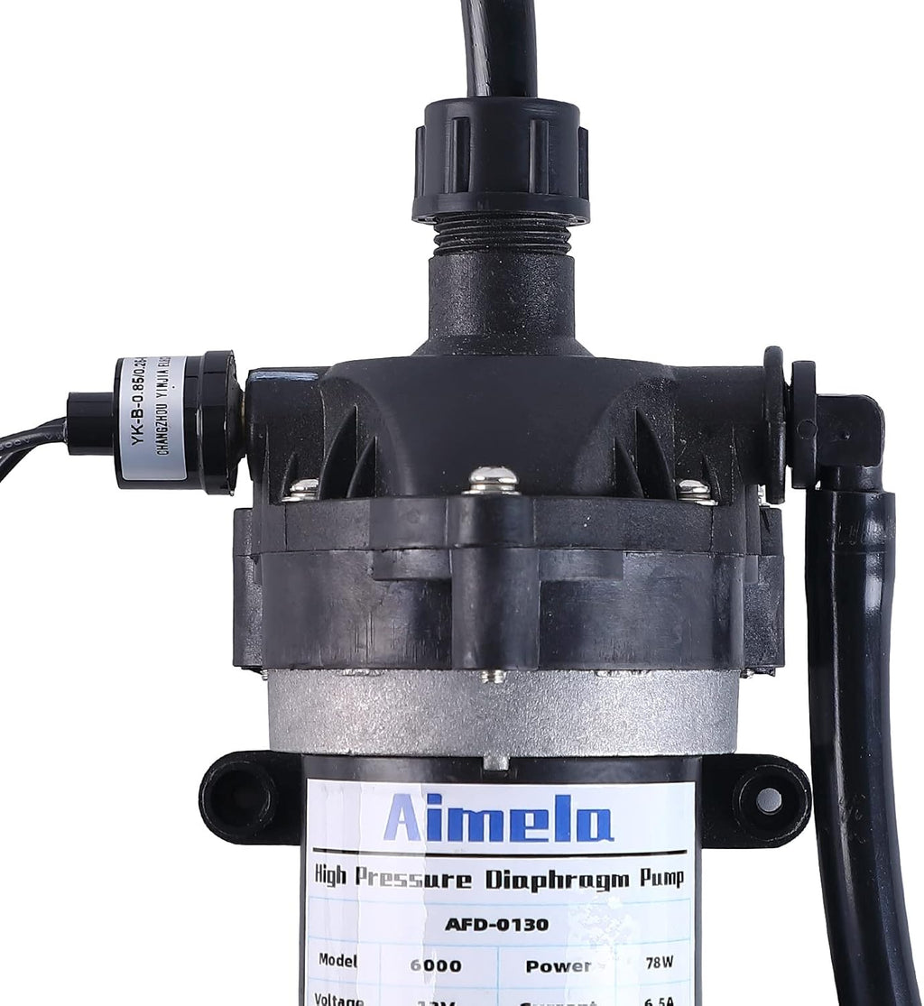 Self Priming 12V Water Pressure Diaphragm Pump O117