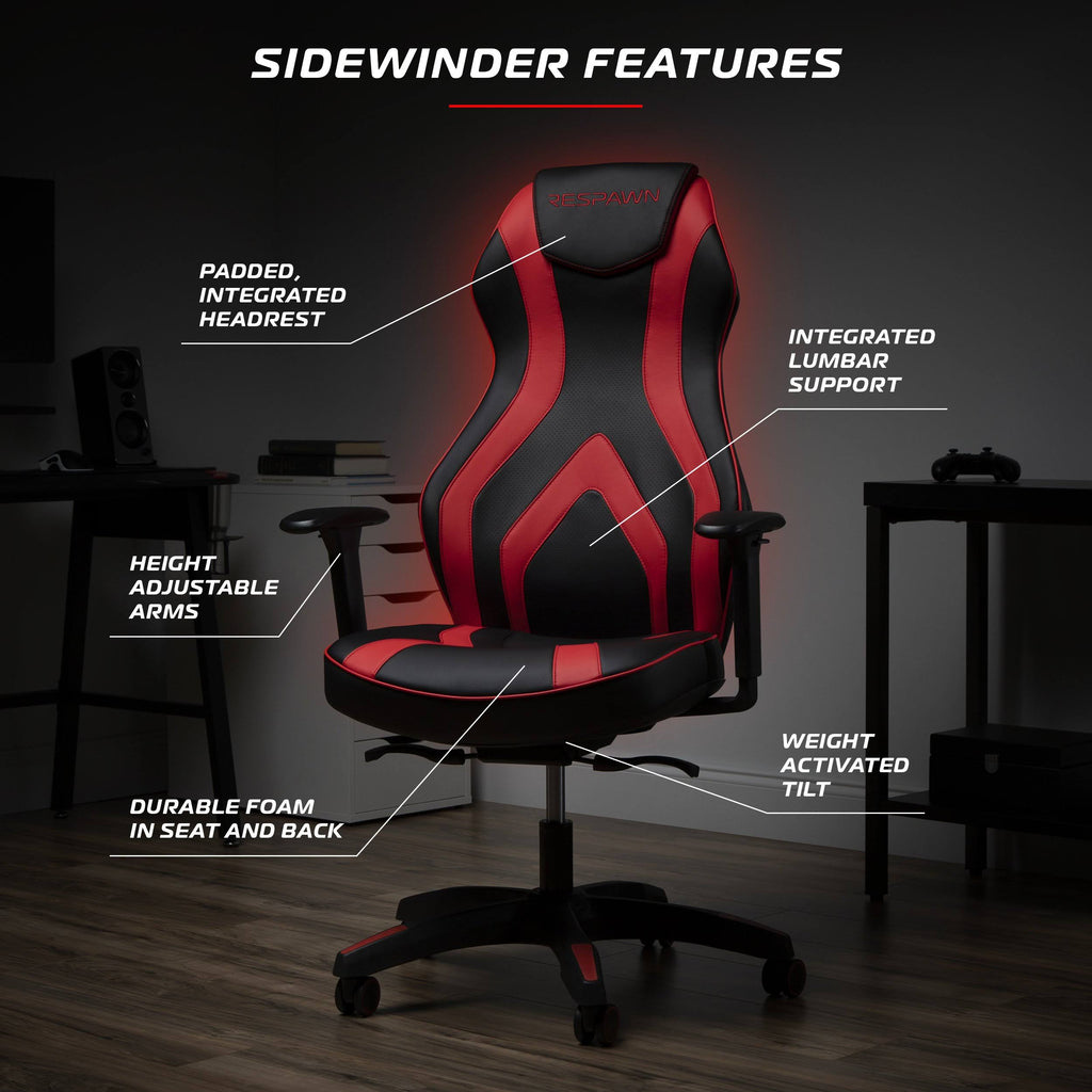 Graphite Gray PU Leather Gaming Chair A898