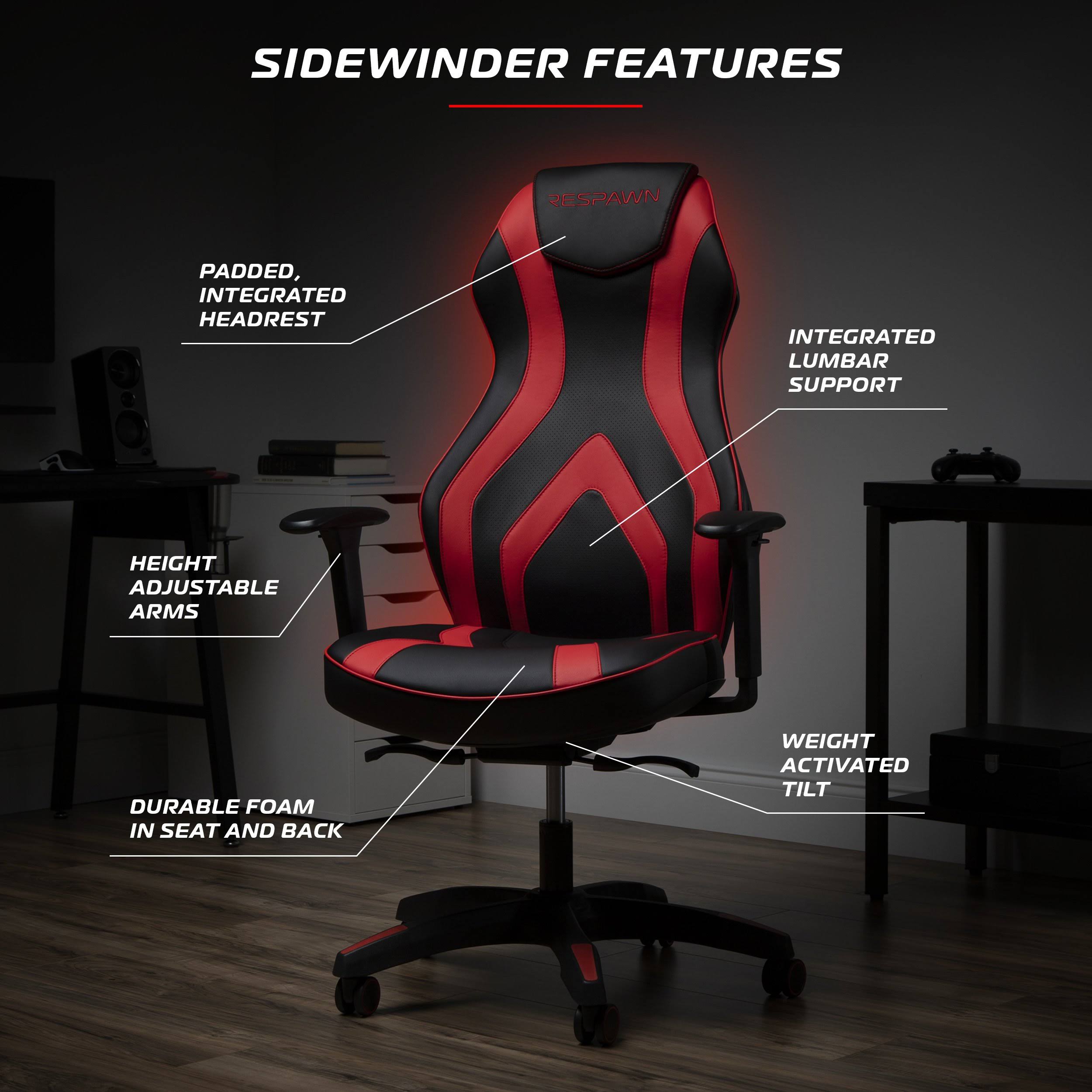 Graphite Gray PU Leather Gaming Chair A898