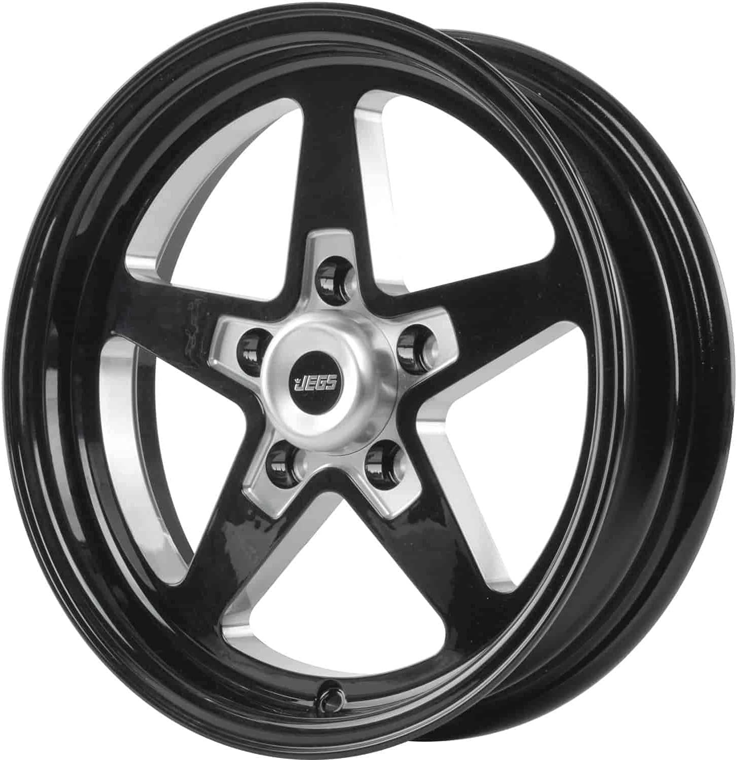 Gloss Black 15" x 4" Aluminum Wheel I647