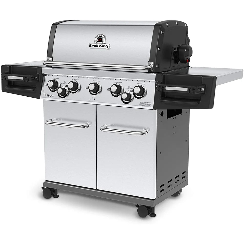 5-Burner Stainless Steel Propane Gas Grill Y490383