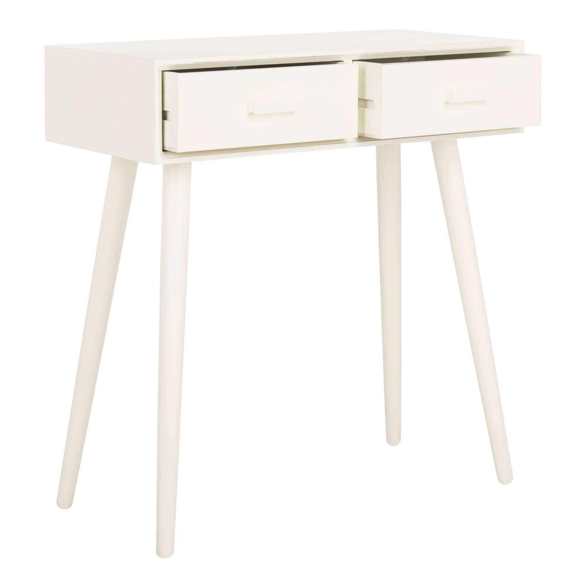 Black 2 Drawer Console W828929