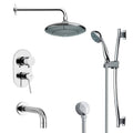 Chrome Shower Tub and Shower Trim Package T491097
