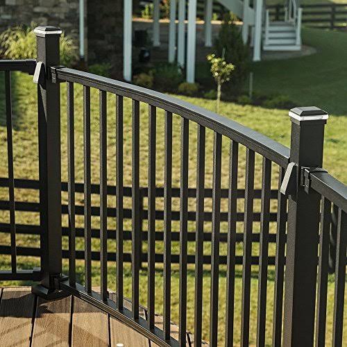 Charcoal Black LED Aluminum Post Cap Light R4023