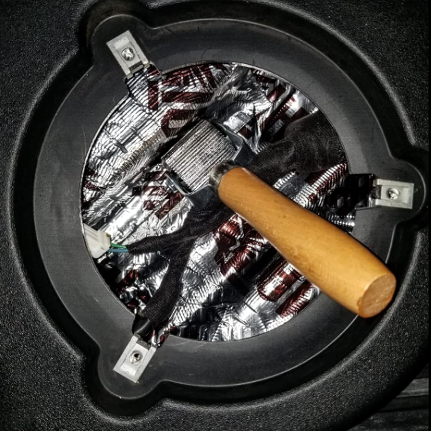 3 Pcs Car Sound Deadening Roller with Wooden Handle L7036