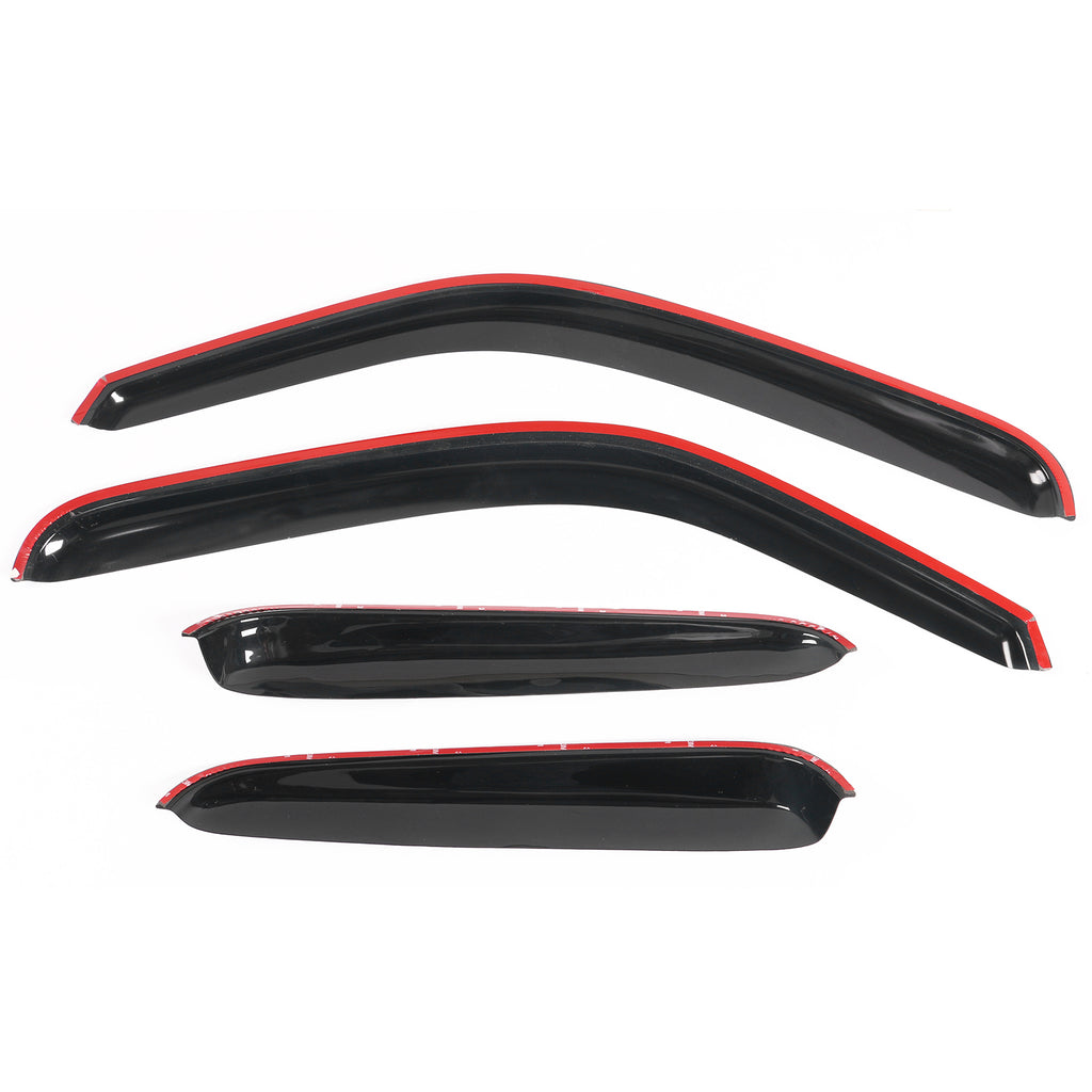 Acrylic Window Visors for Chevy Silverado GMC Sierra Extended Cab V928467