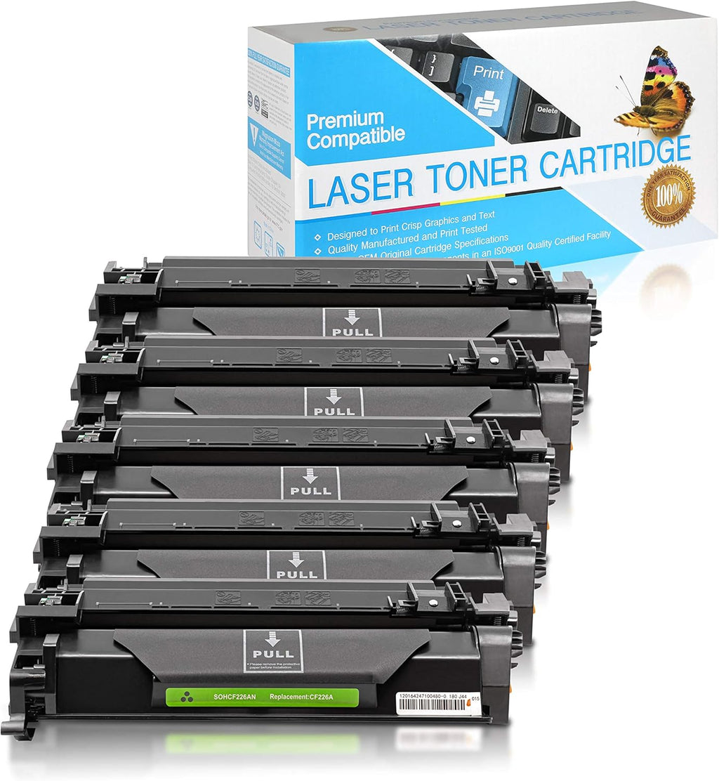 Compatible Toner Cartridge Black 5 Pack J527882