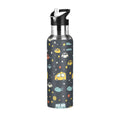 20 oz Insulated Stainless Steel Kids Water Bottle with Straw Lid M153311