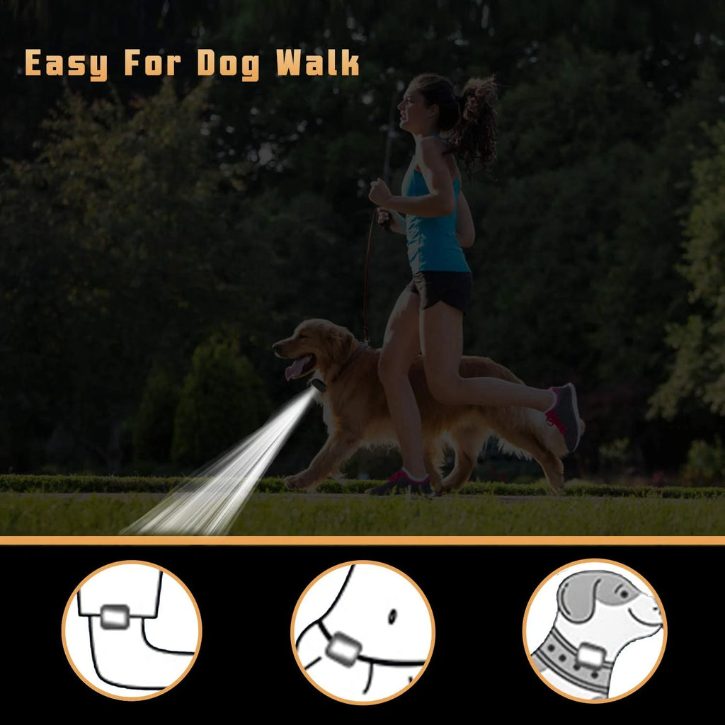 2Pack USB Rechargeable LED Clip on Running Light T33799