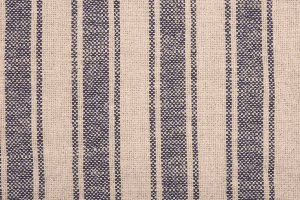 Blue Ticking Stripe Quilt, California King T940041