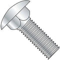 Qty 2 Carriage Bolt, 1/2-13 x 1-1/4x22, Round Head, Steel, Zinc, Grade 5, Pkg of 50 J537370