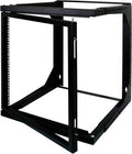 12U Open Wall Mount Frame Rack with Hinge M45496