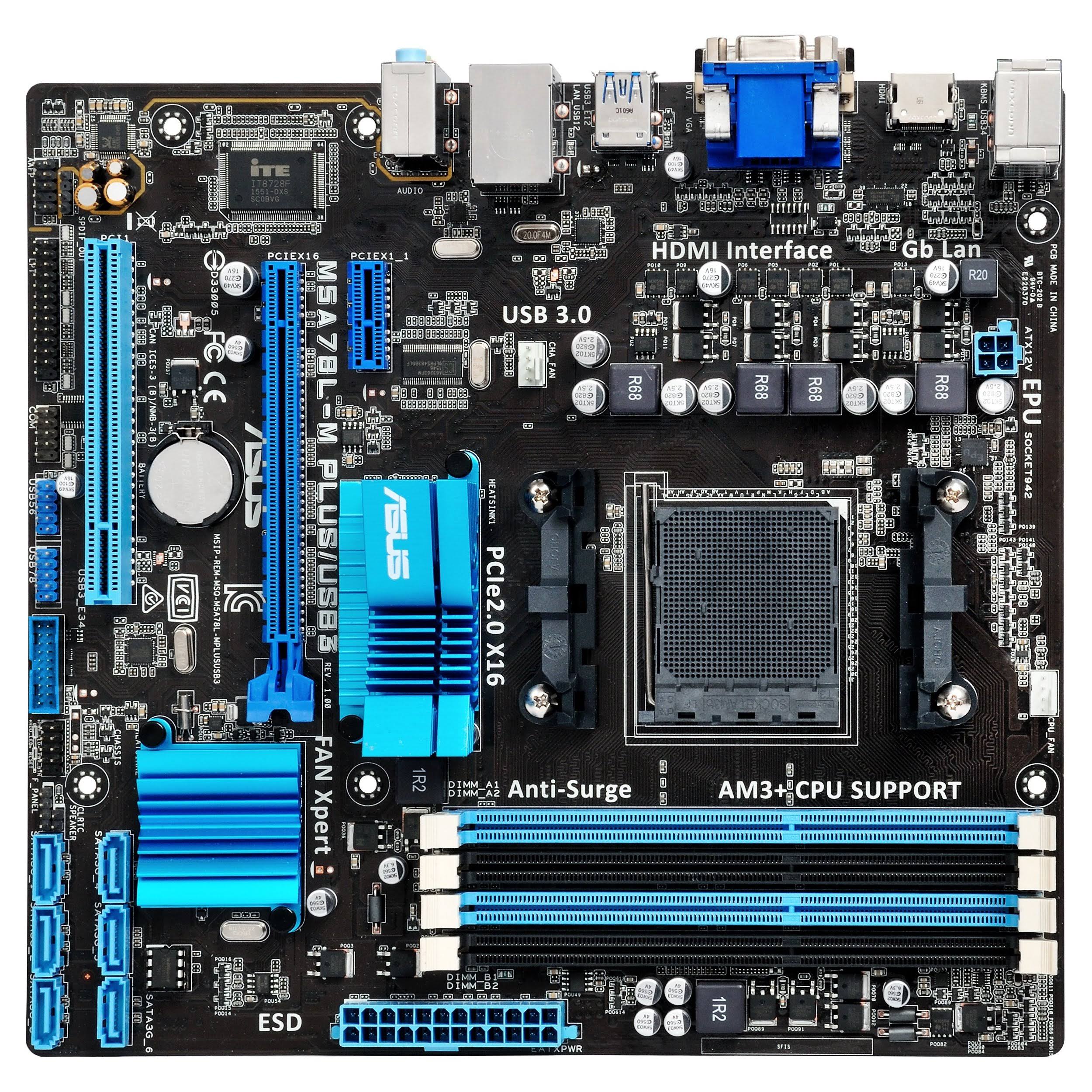 Asus M5A78L-M Plus/Usb3 Desktop Motherboard C33548