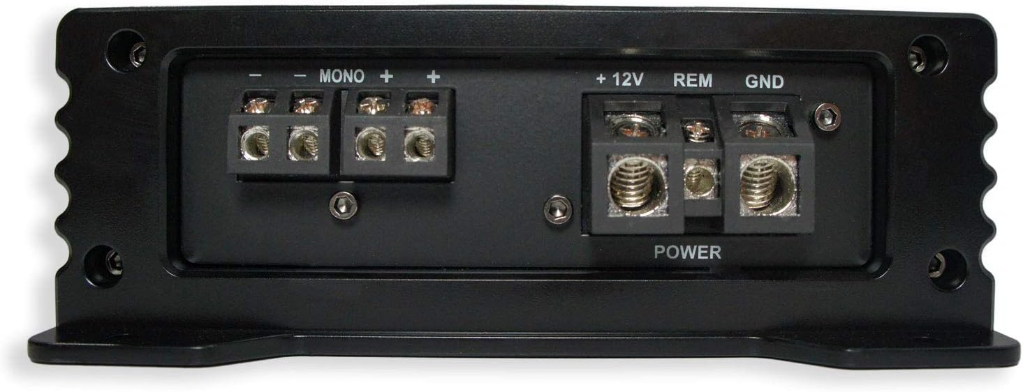 Dual 10 Loaded Vented Port Sub Box Enclosure with Amplifier U4928