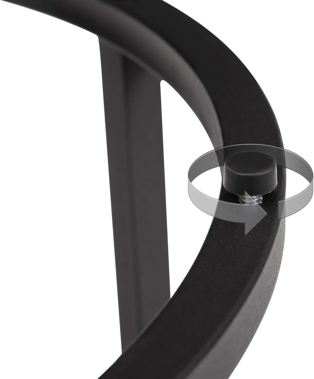 Black End Table Set of 2 P183