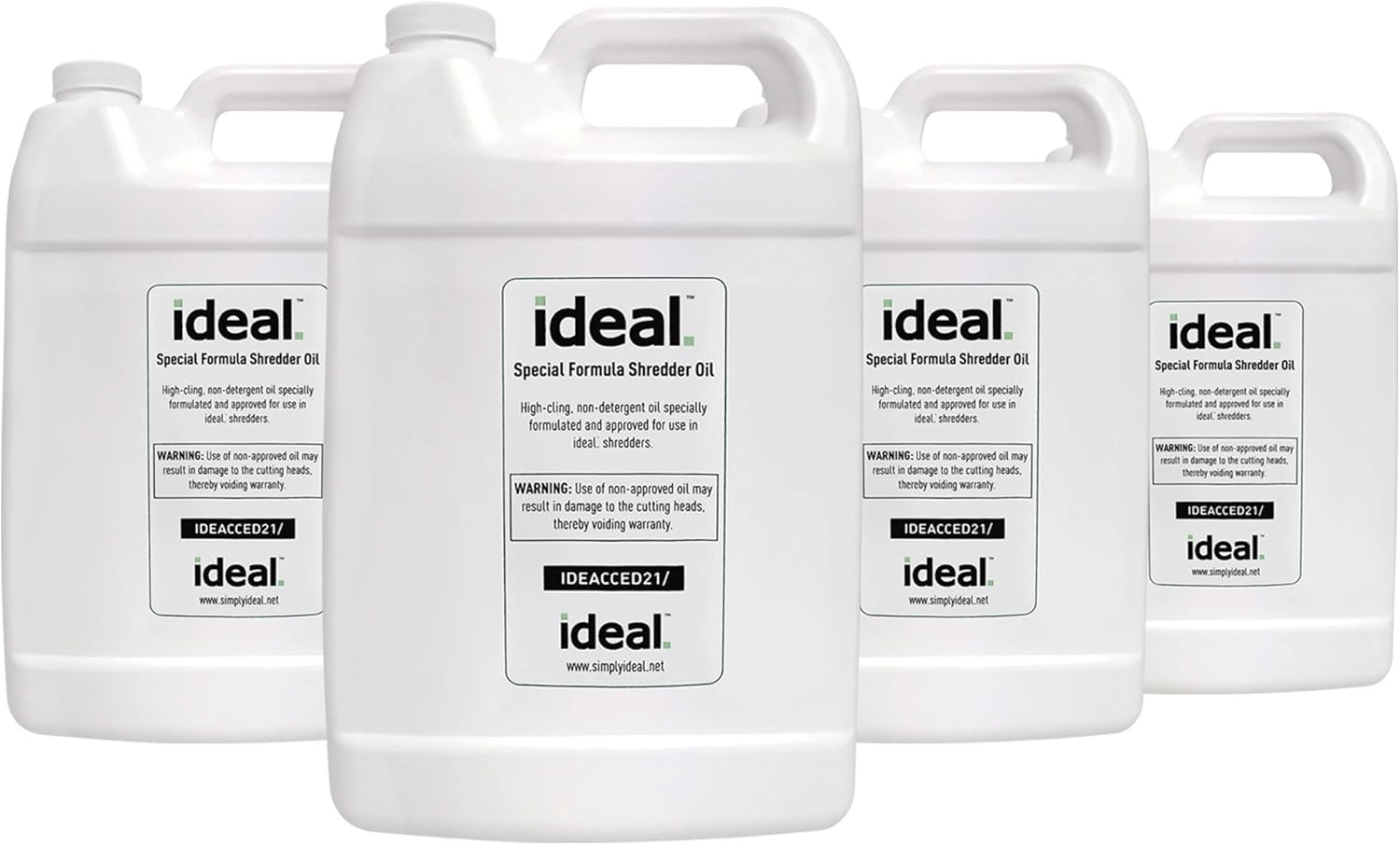 High-Cling Lubricating Shredder Oil 1 Gallon Bottle Pack of 2 S52792