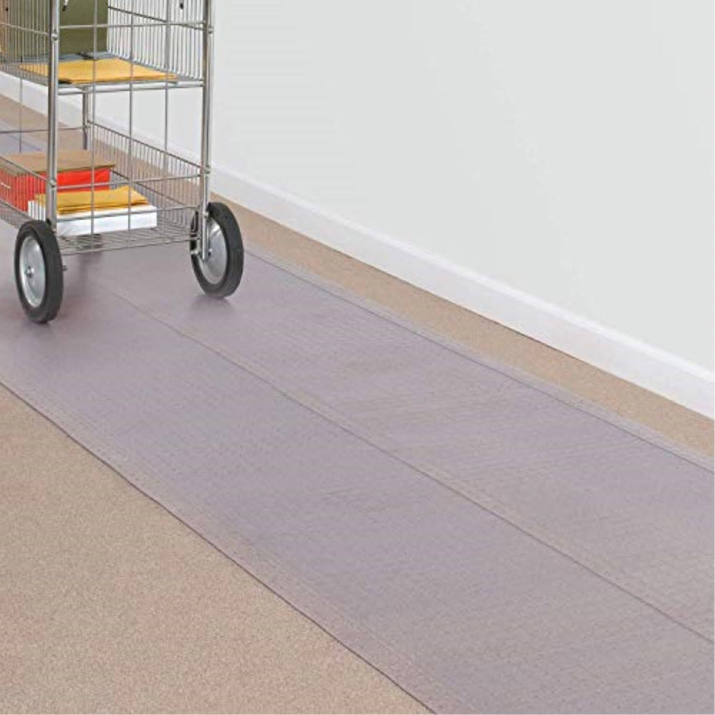 Clear Vinyl Runner Carpet 10 ft Length x 27x22 Width Z685