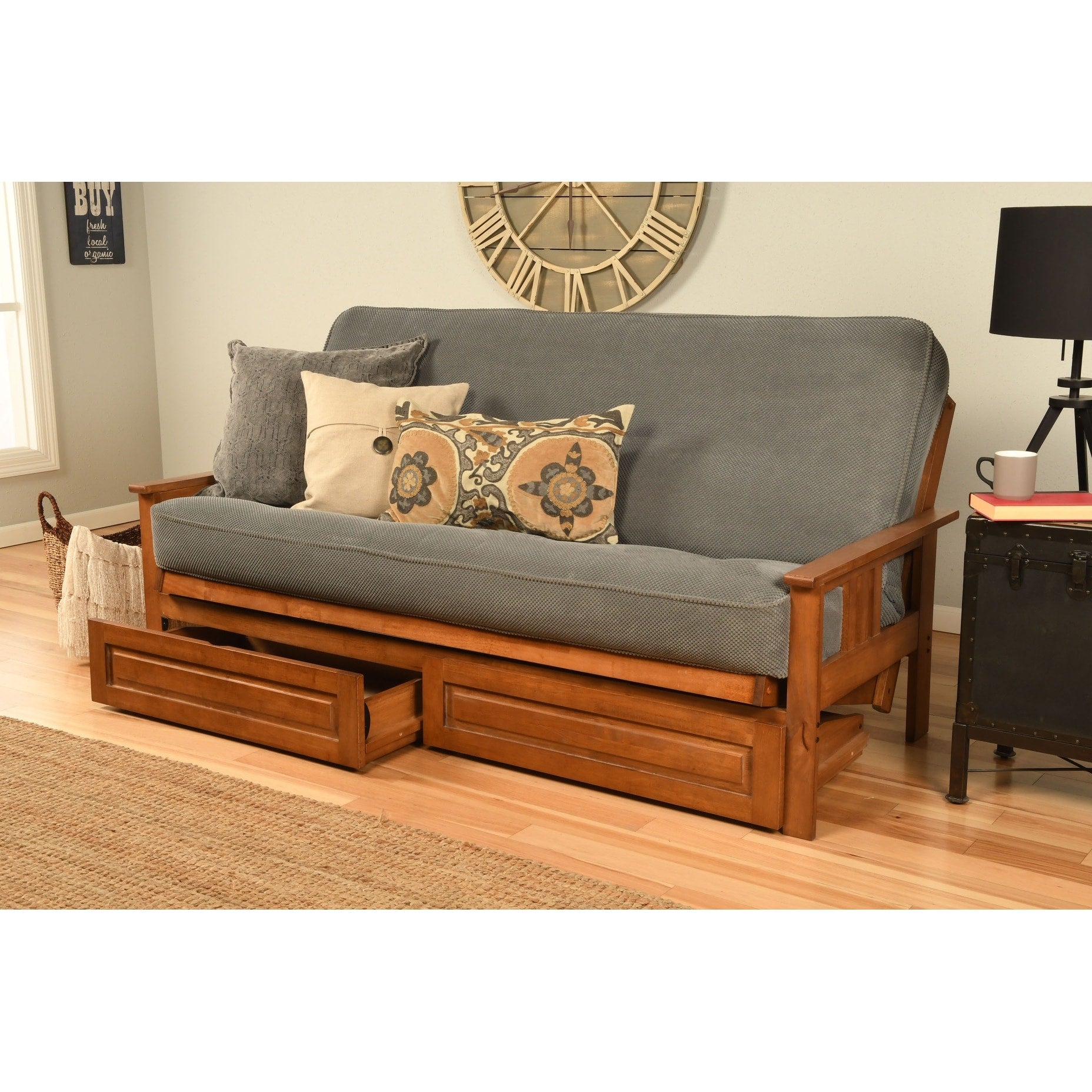 Monterey Sofa with Storage and Removable Mattress Cover L3819