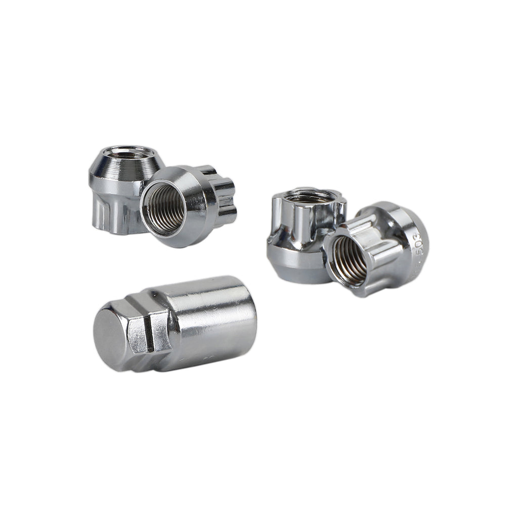 4PCS Chrome Wheel Lock Lug Nut M14x1.5 P9886