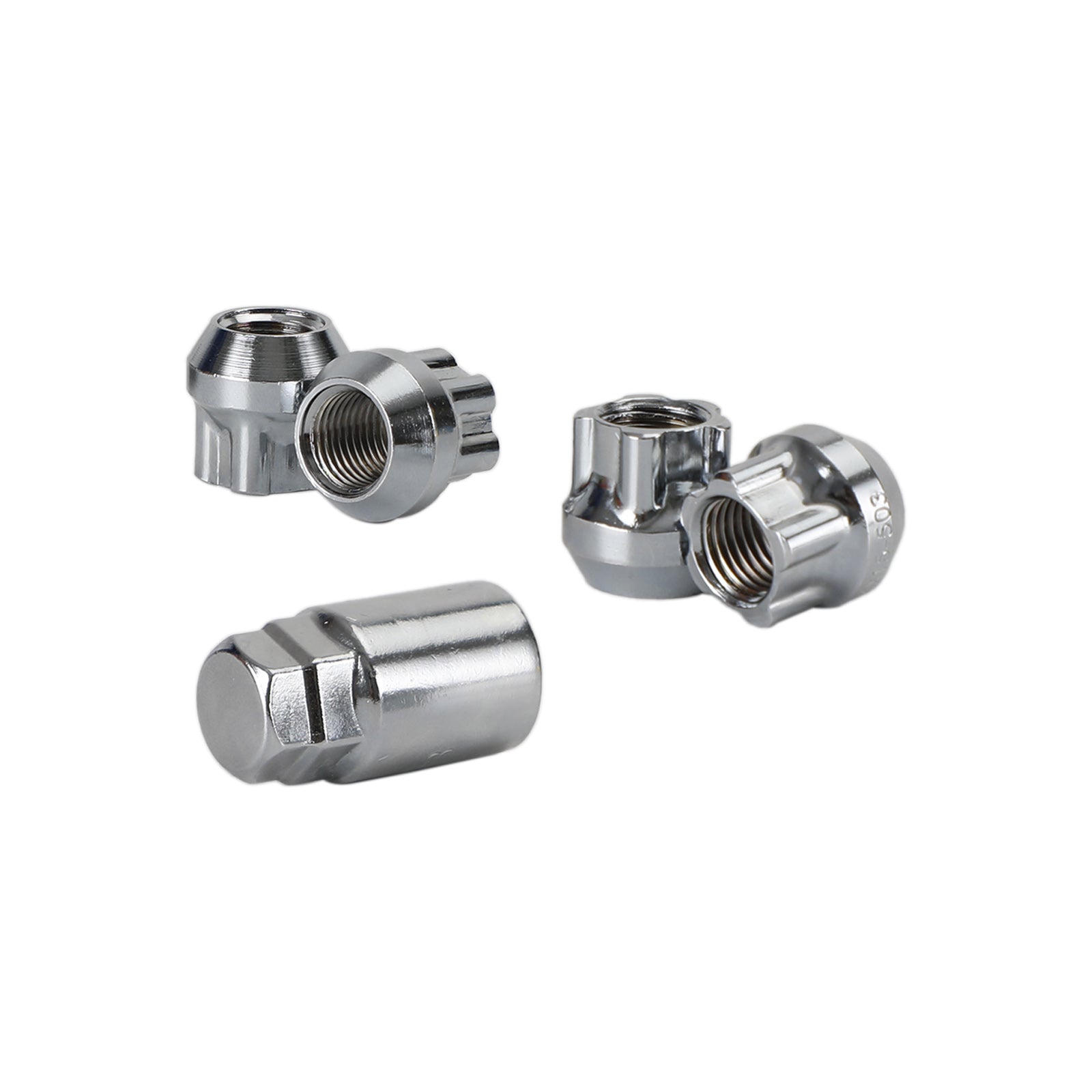 4PCS Chrome Wheel Lock Lug Nut M14x1.5 P9886