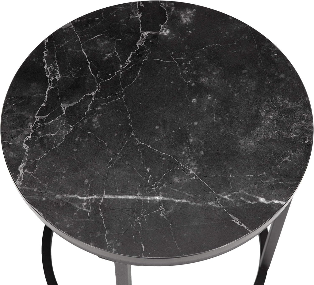 Black End Table Set of 2 P183
