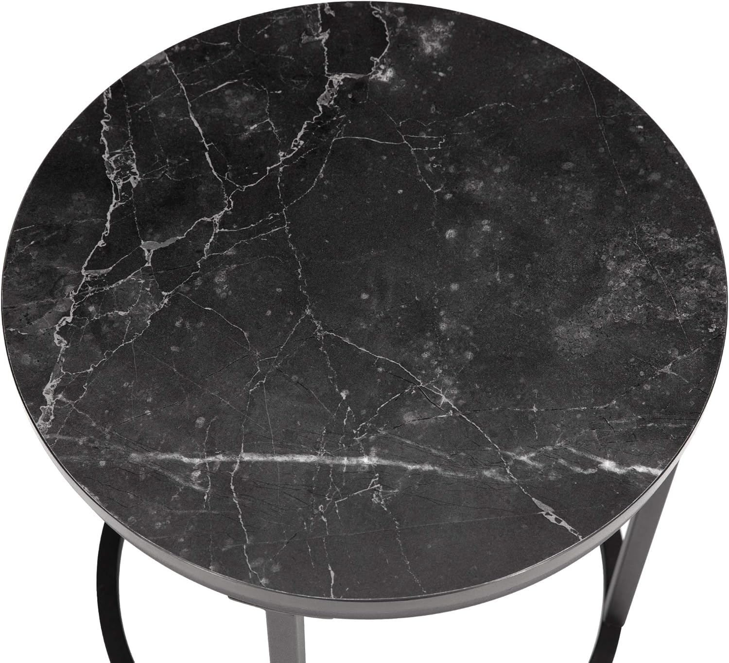 Black End Table Set of 2 P183
