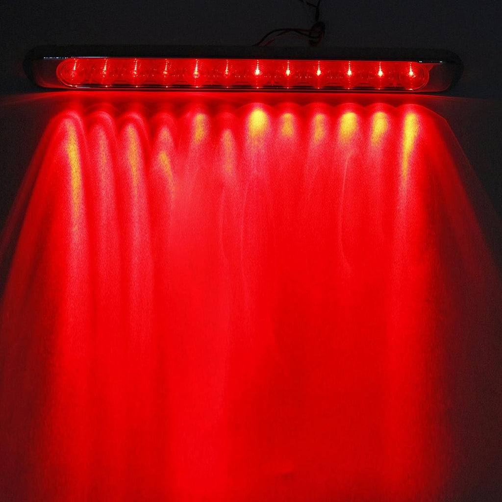 4pcs 17 Inch Chrome LED Trailer Tail Light Bar X781336