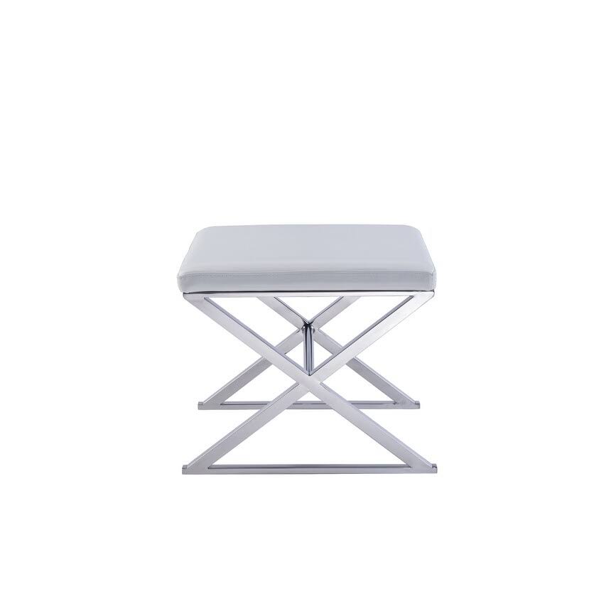 Faux Leather Bench T326482