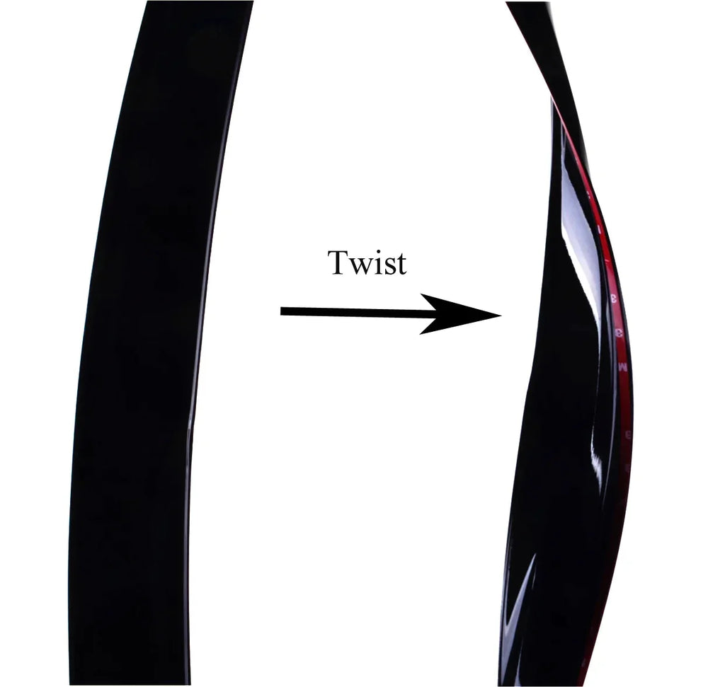 Acrylic Window Visor Sun Rain Deflector Guard U313522