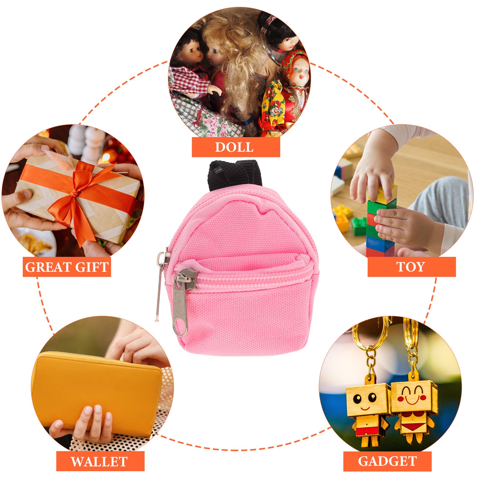 Miniature Doll Backpack Y23432
