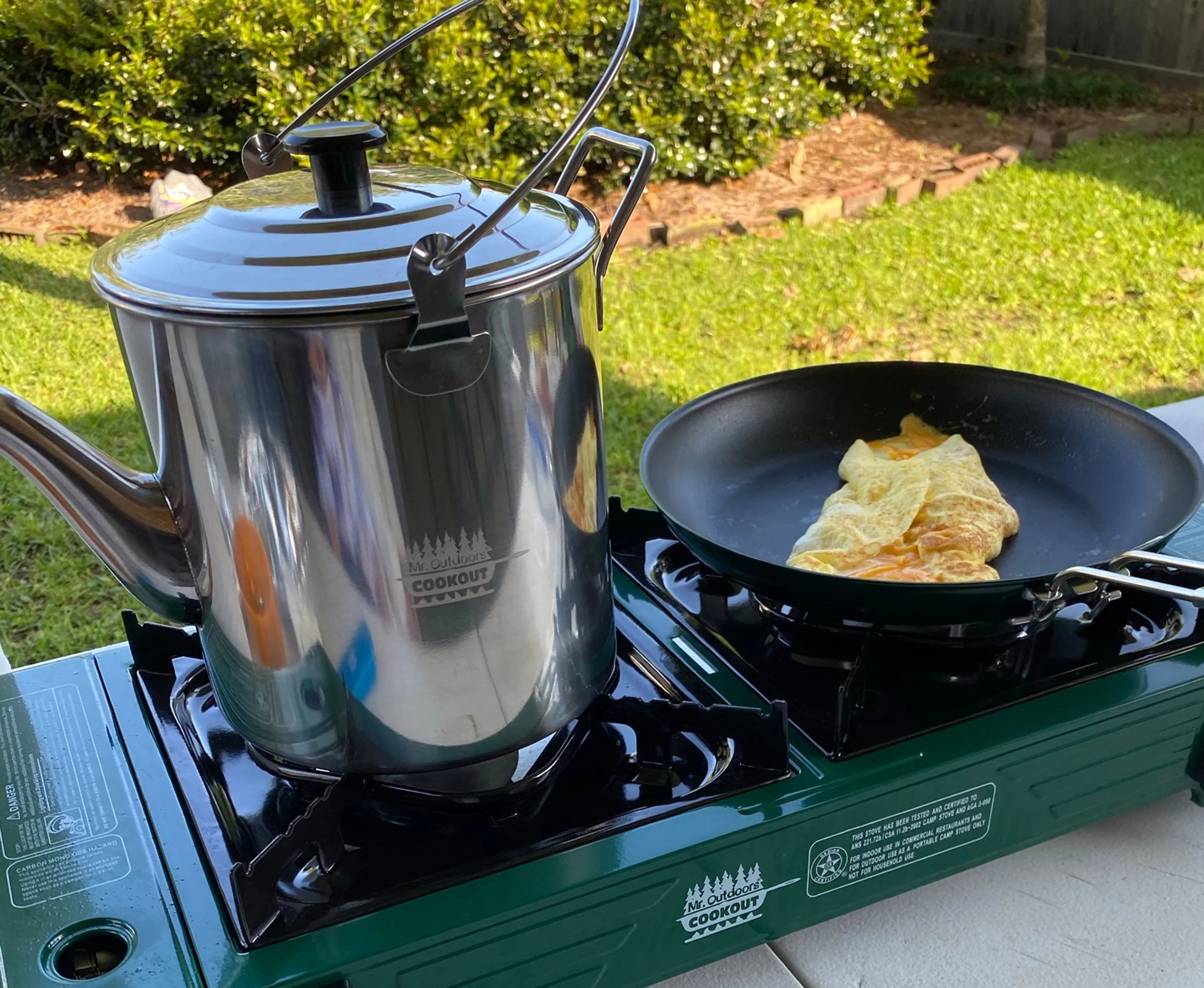 Double Butane Stove with Carry Bag X58169