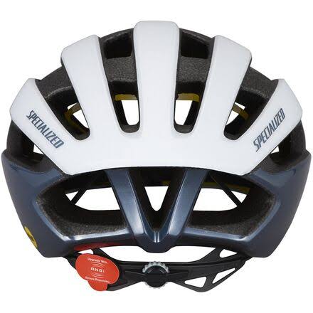 Satin White Gloss Ice Blue MIPS Helmet K379532