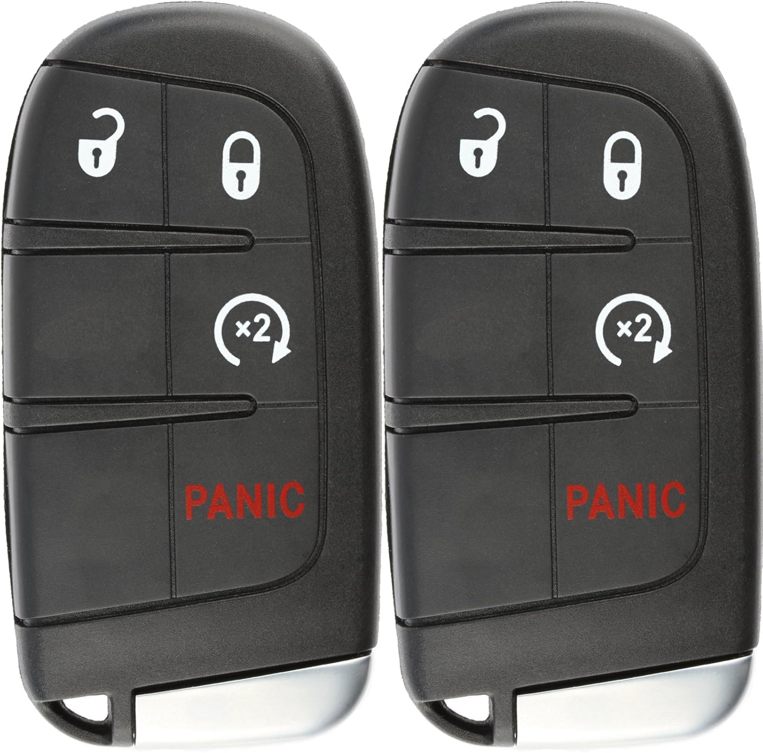 Pack of 2 Keyless Entry Remote Car Smart Key Fob B600