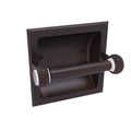 Recessed Toilet Paper Holder with Twisted Accents Venetian Bronze I41288