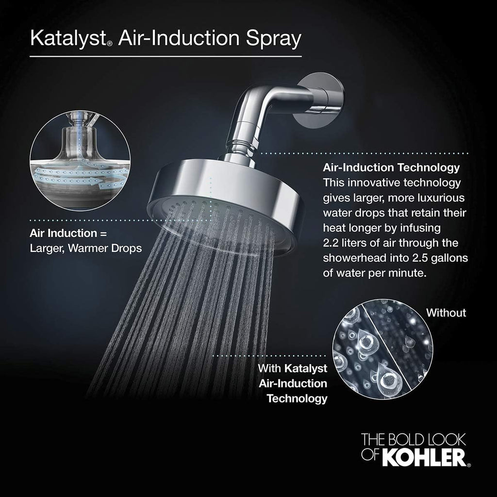 Vibrant Brushed Moderne Brass Handheld Showerhead U947