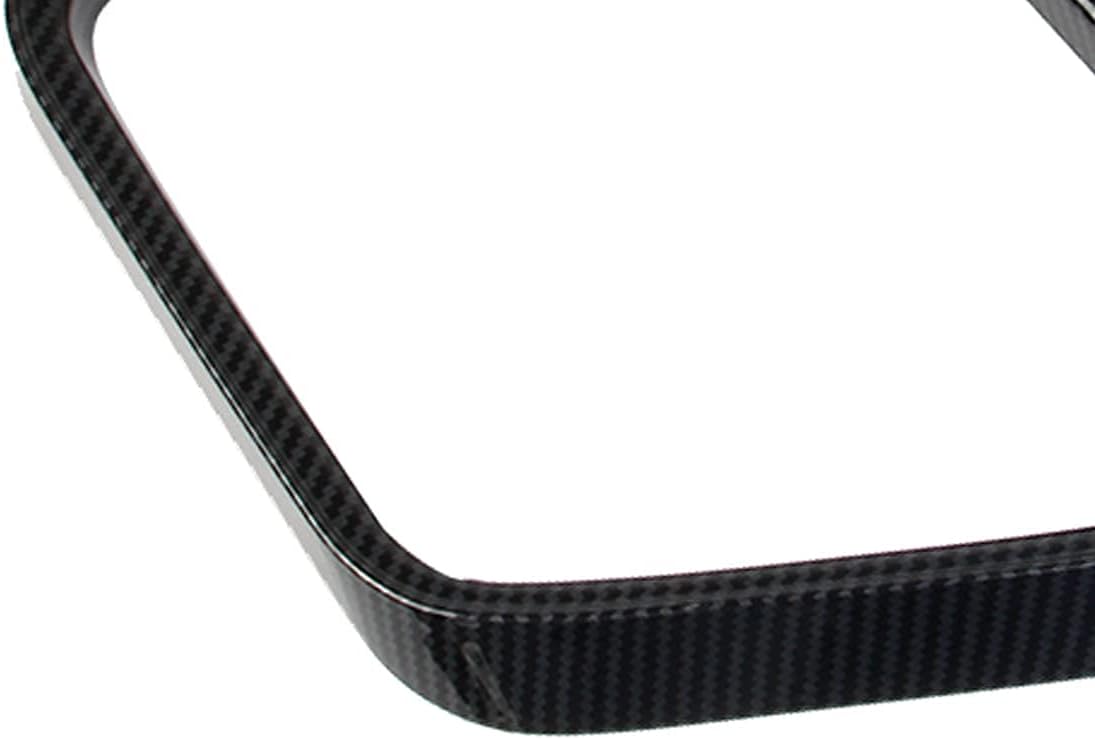 Carbon Fiber Side Door Mirror Visor Molding Trim Accessories H9105