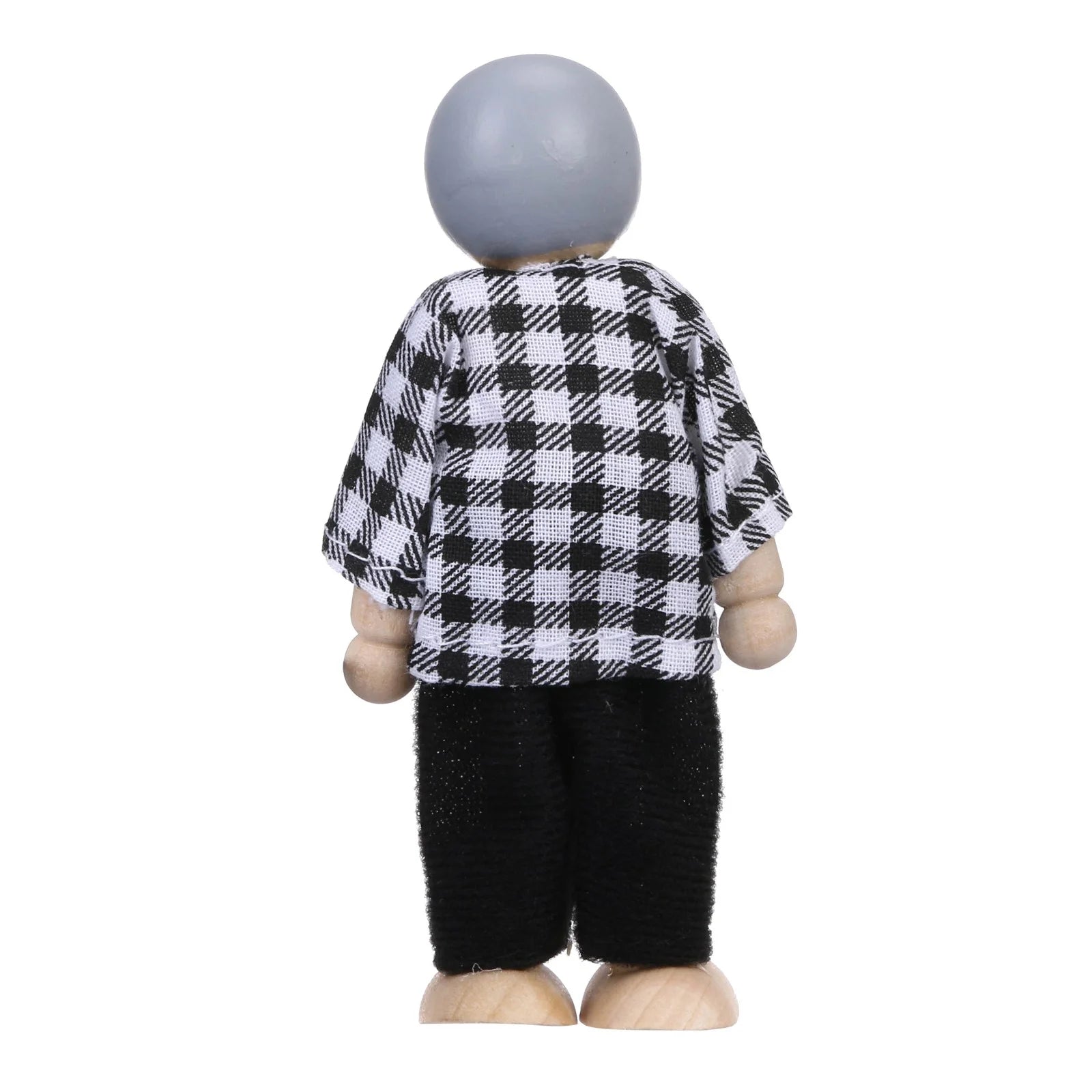 Wooden Dolls Family Playset Set of 6 Y490