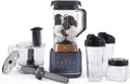 Kitchen System with XL 9-Cup Tritan Jar, Food Processor, 2 Blend-n-Go Cups, Mini Jar and Tamper Tool, Dark Blue Z7186