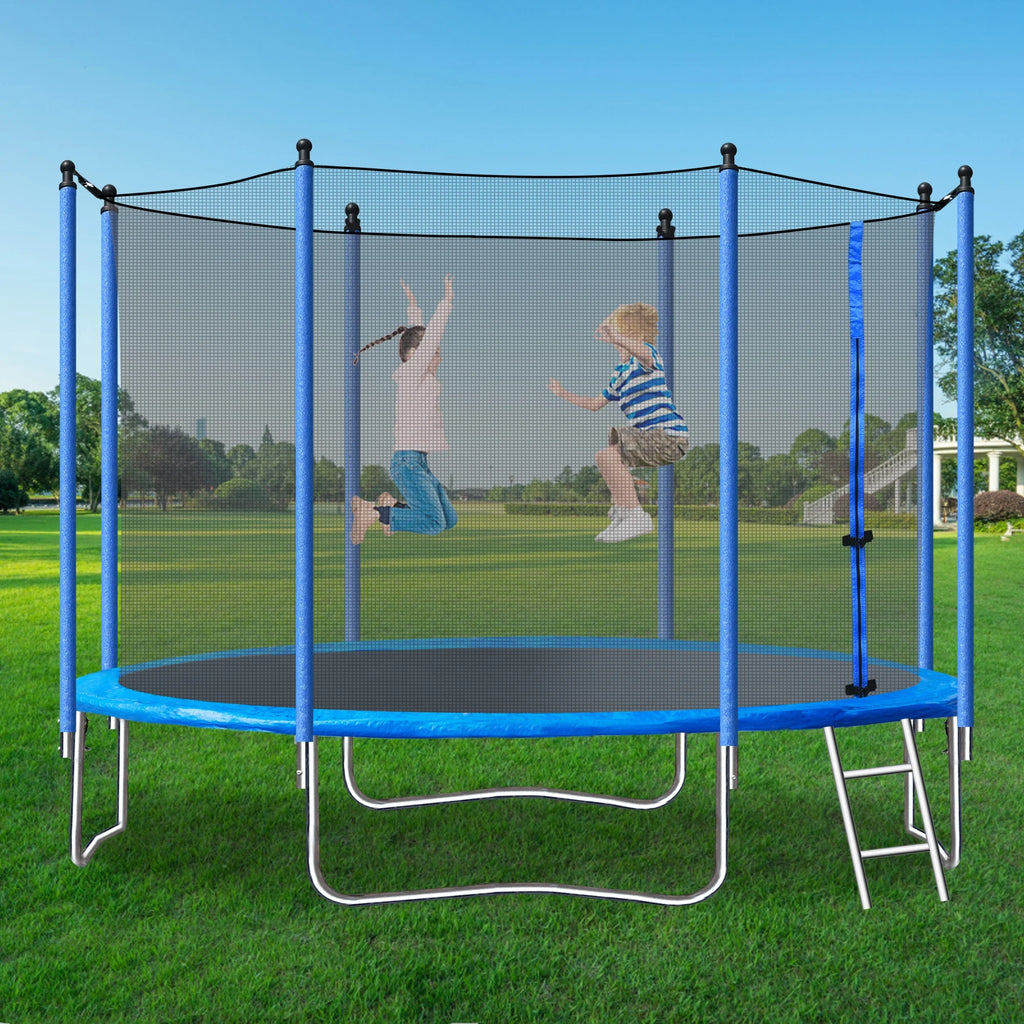 10FT Steel Tube Trampoline with Ladder F101607