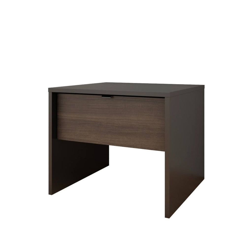 3 Piece Queen Size Bedroom Set Black and Ebony T87385
