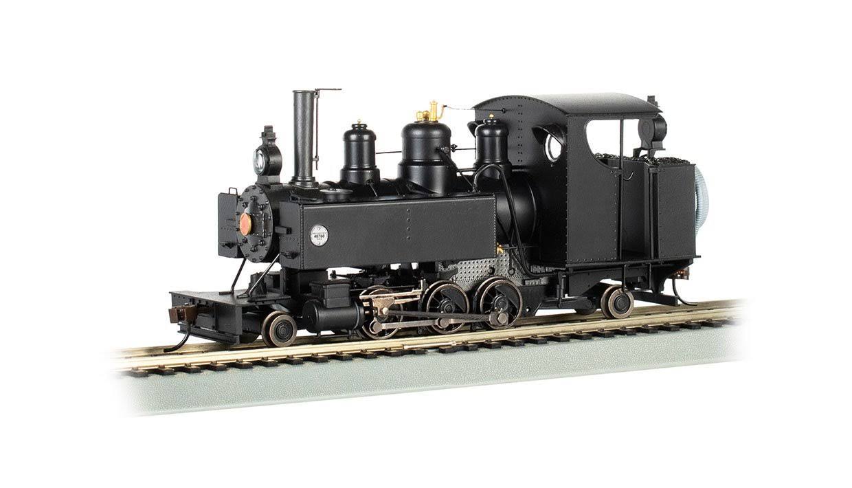 Baldwin Class 10 Trench Steam Engine Unlettered Black, On30 Scale P223922