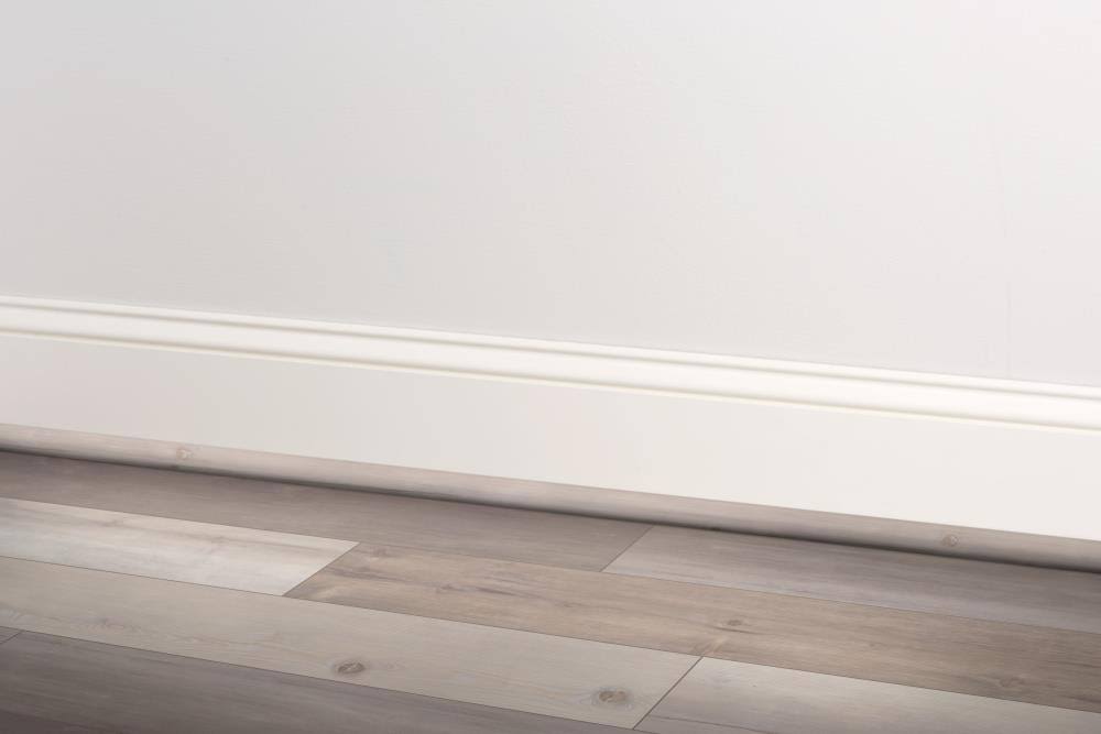 Gray Vinyl Floor Quarter Round T1633