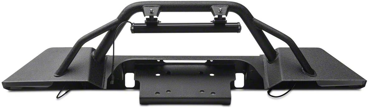 Front Bumper with LED Fog Lights and 20-Inch LED Light Bar F51355