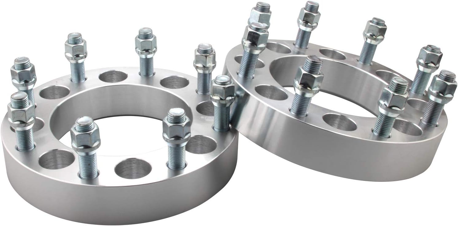 2PC 8x170 to 8x6.5 Wheel Adapters 1.5 Inch with 14x1.5 Studs U87435