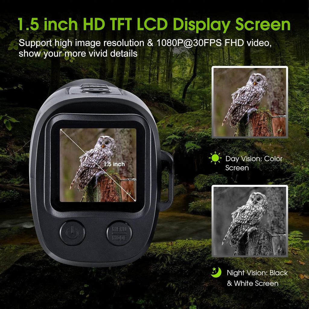 Digital Night Vision Monocular with 32 GB Micro SD Card K205