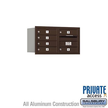 4C Horizontal Mailbox, Sandstone G4529