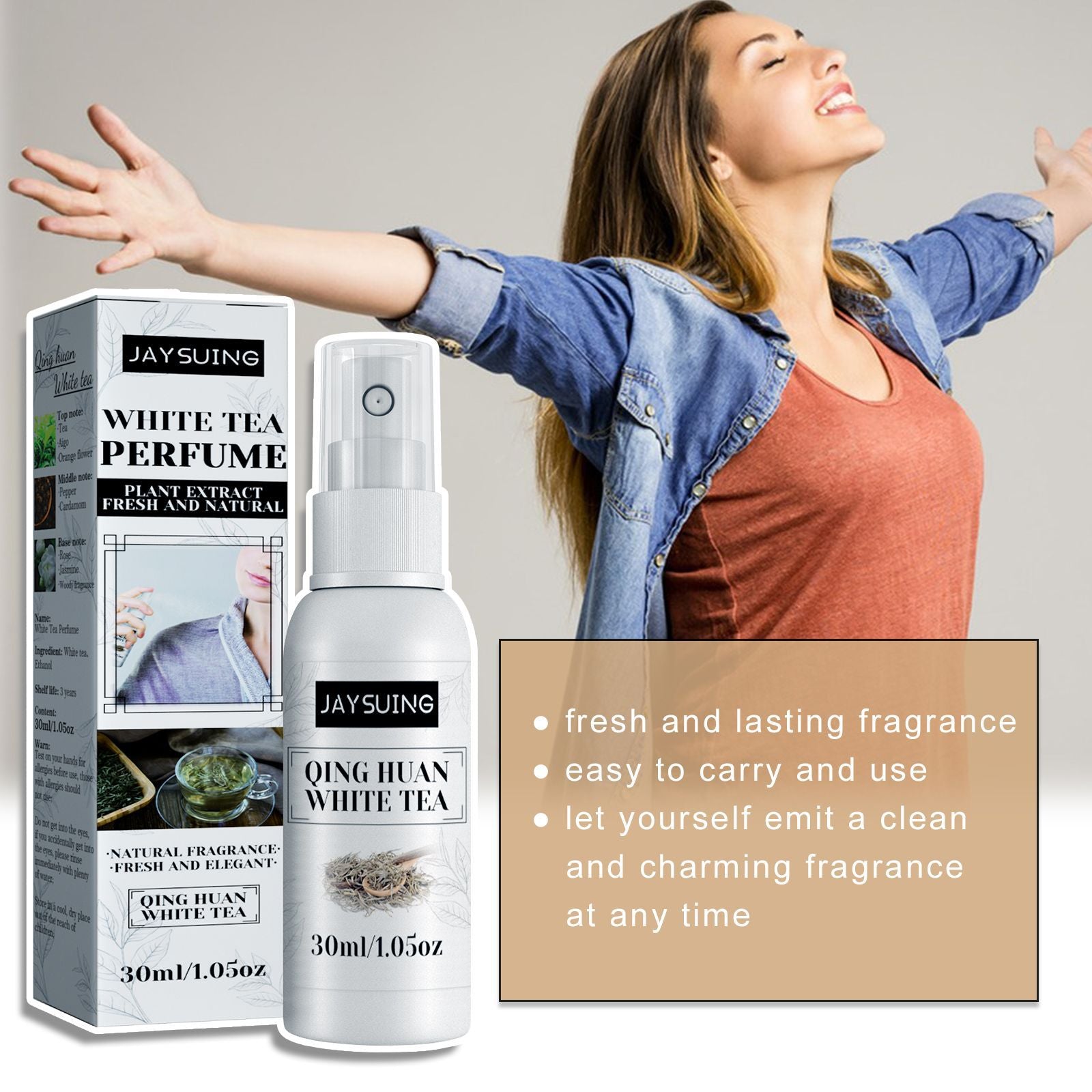 White Tea Perfume Spray Q785